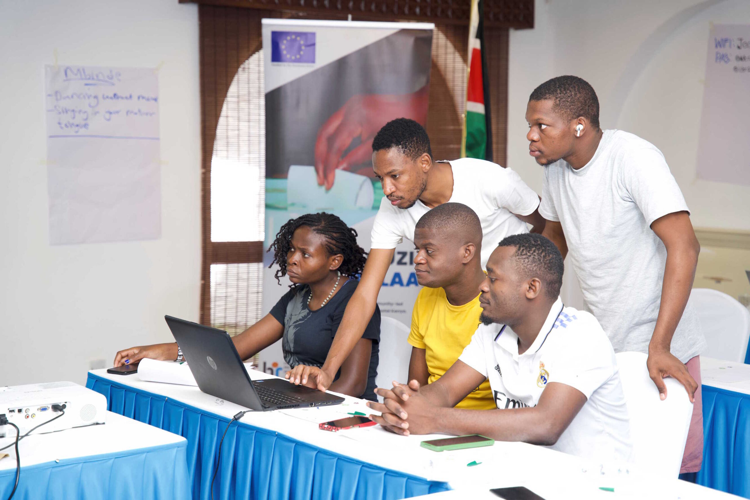 The Build Up Team In Session In Kenya. They have been Named Finalists In The 2023 Global Pluralism Award. PHOTO/COURTESY