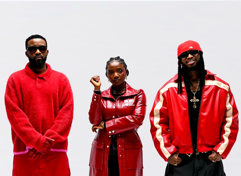 Top African Artistes Fally Ipupa, Simi and Diamond Platnumz. PHOTO/COURTESY